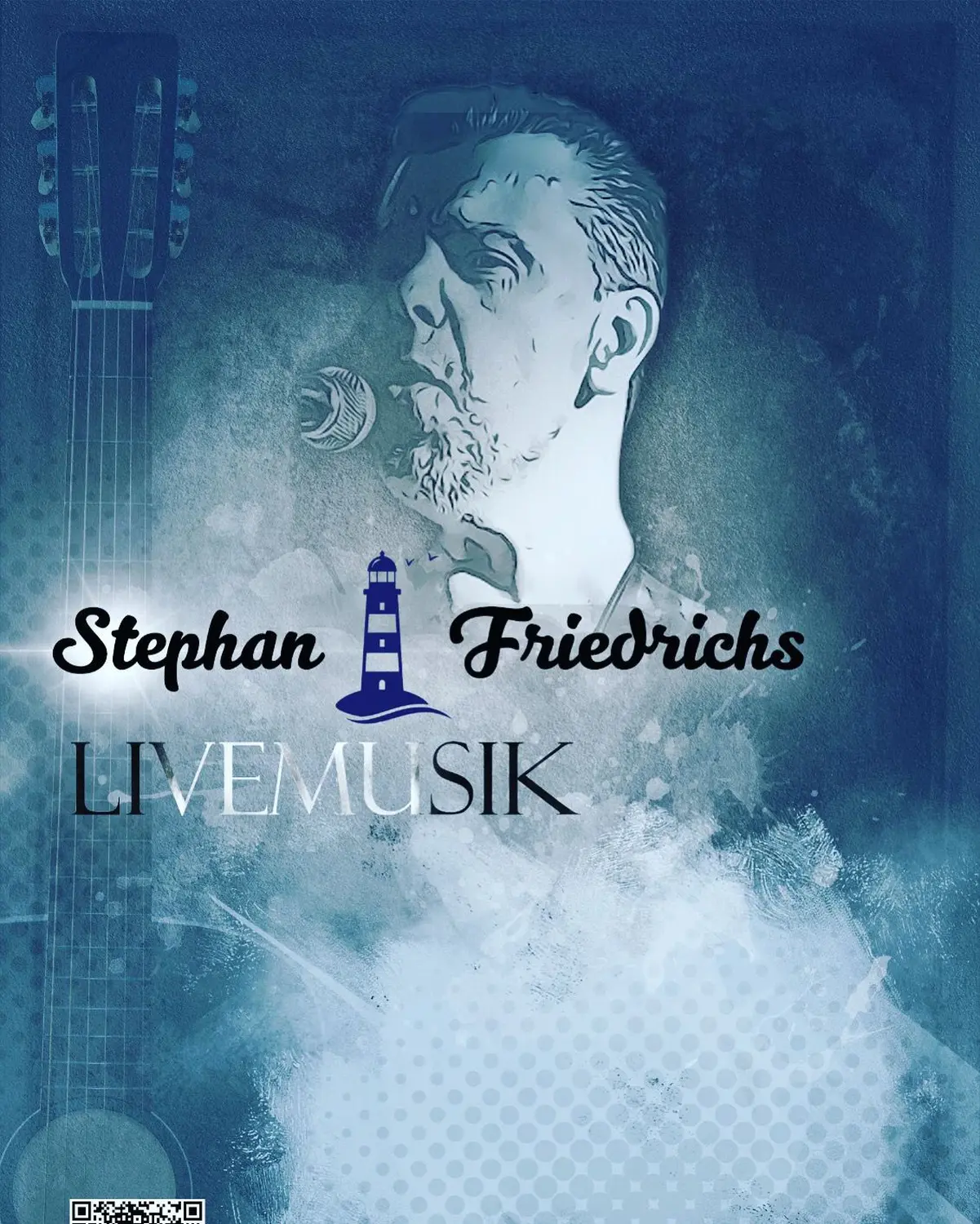 Stephan Friedrichs Live-Musik-Plakat
